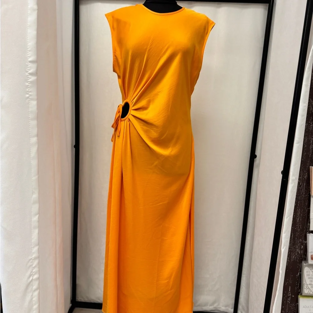House of Harlow 1960 Vibrant Orange Maxi Dress - Picture 2 of 6